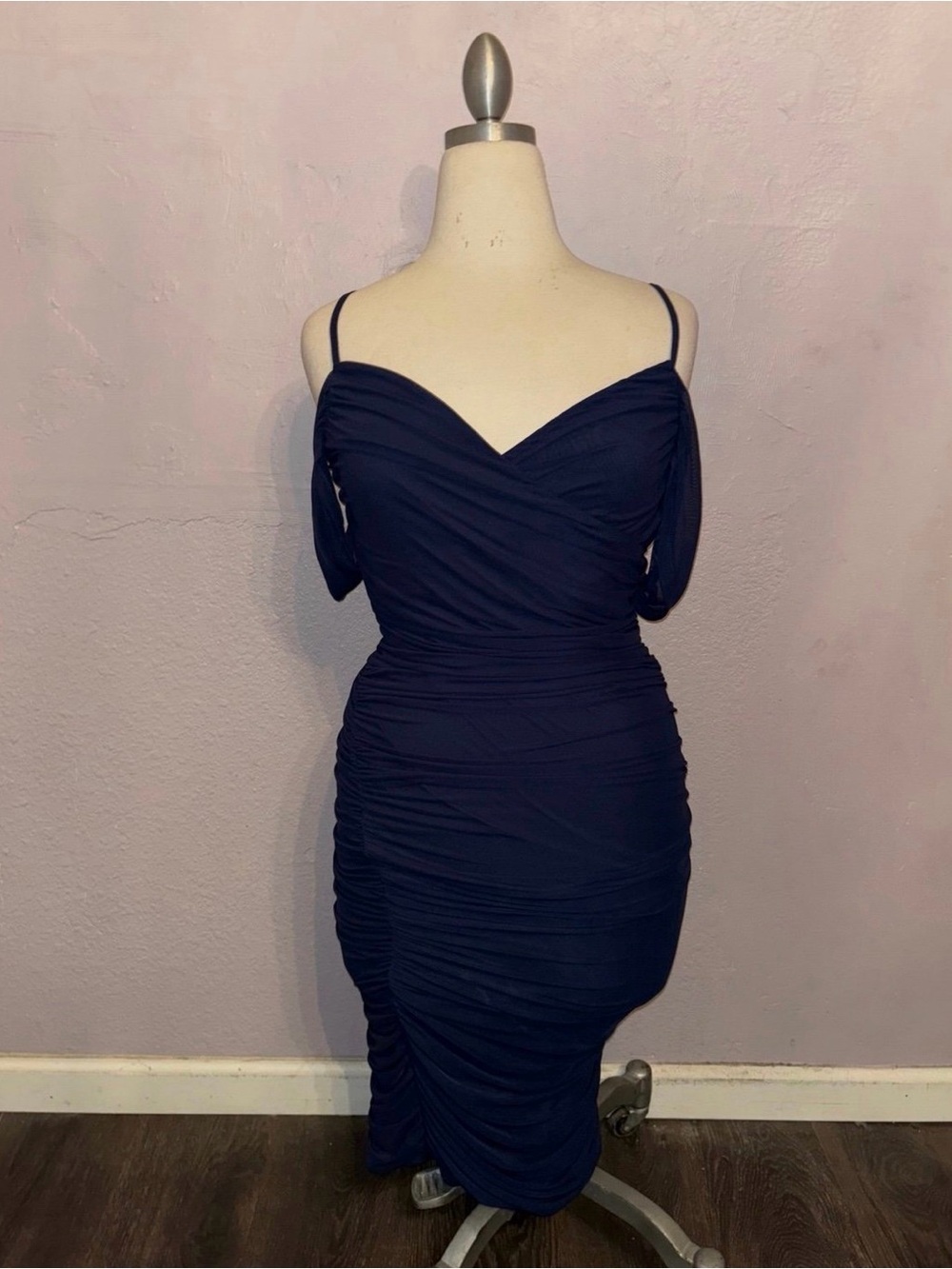 Shein blue dress